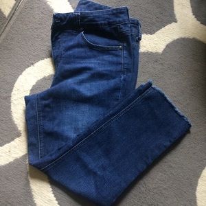 Melissa McCarthy Seven7 Cropped Jeans 14W